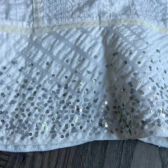 MARCIANO | White and cream vintage sequin light jacket  blazer Y2K - Picture 8 of 10